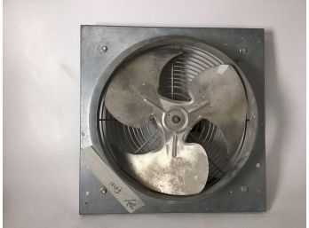 Industrial Metal Fan For Wall Or Ceiling