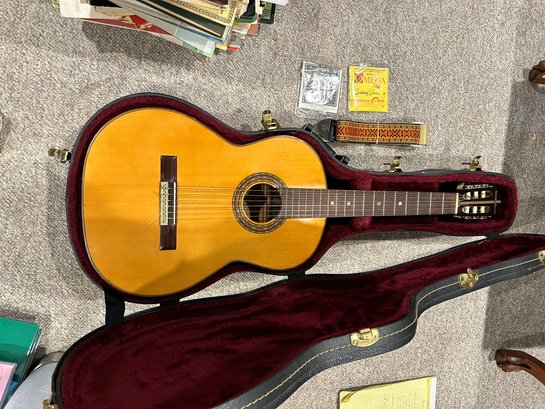 Bradford Acoustic Guitar And Case, Extras