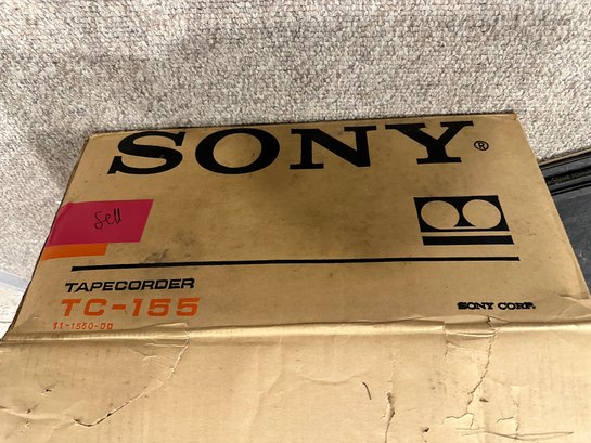 Sony TC-155 Tape Recorder  Untested