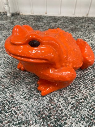 Ceramic Frog Garden Decor