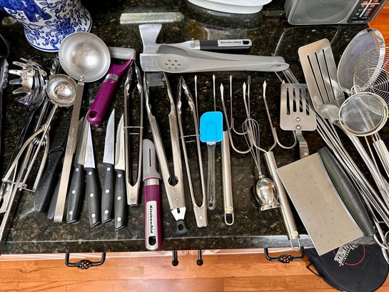 Large Lot Of Kitchen Helpers And Accessories