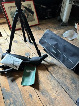 Meade Spotting Scope With Bushnell Tripod