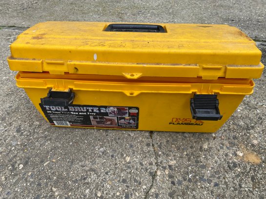 Toolbox With Screwdrivers