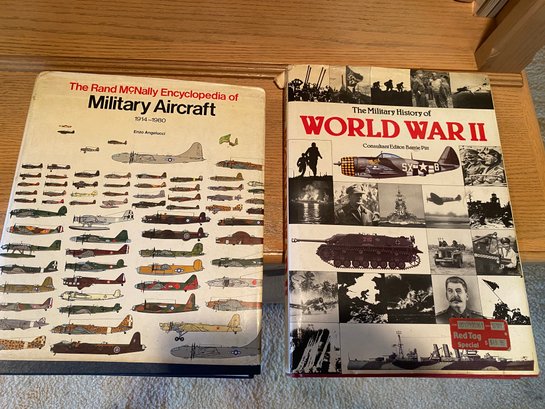The Rand MCNally Encyclopedia Of Military Aircraft & WWII History Book