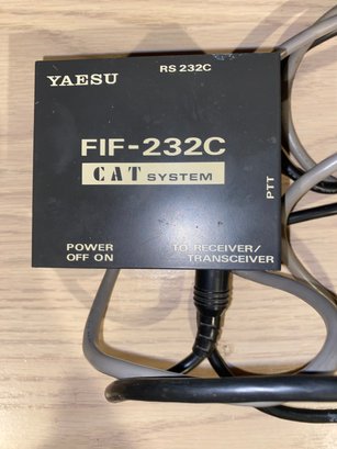 Yaesu Fif-232c Cat System, Rs 232c Computer Interface