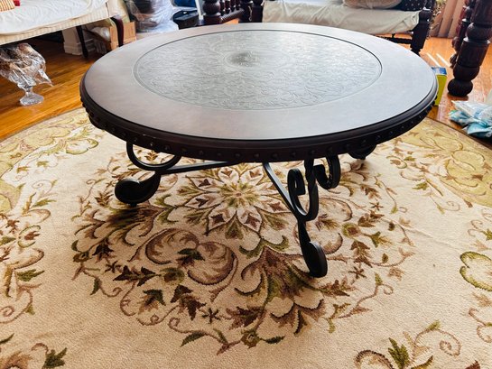 Round Coffee Table Wood