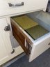 Vintage Enamel Top Kitchen Cabinet