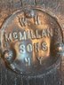 Antique W.H. McMillan's Sons Brooklyn, NY  Pulley