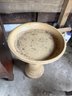 Ceramic Birdbath