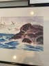 Coastal Trio - Framed Watercolors  By Local Artist