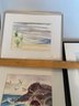 Coastal Trio - Framed Watercolors  By Local Artist
