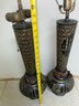 Pair Of Vintage Indian Lamps