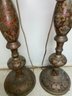 Pair Of Vintage Indian Lamps