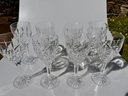 Lot Of Eight 7 Inch Waterford Glasses