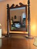 Antique Wooden Dresser Tilt Mirror