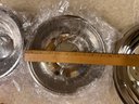 NIB Large Lot Of Stainless Steel Bowls. 2 Sizes 16 Large, 28 Small