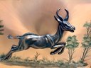 3D Copper African Animal Wildlife Art