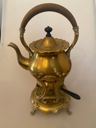 Vintage Brass Tea Warmer