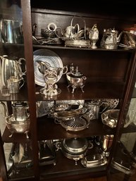 Very Large Lot Of Silverplate