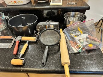 Lot Of Bakeware And Accessories