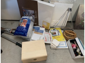 Large Lot Of Art Supplies