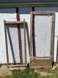 Pair Of Chicken Coop Panels