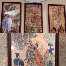 Vintage Japanese Royal Wedding Wood Block Prints