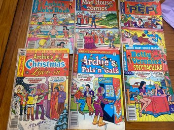 Lot Of Vintage Archie Comics