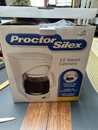 NIB Proctor Silex Coffee Maker