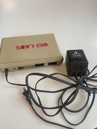 Atari 850 Modem With Power Adapter. Turns On