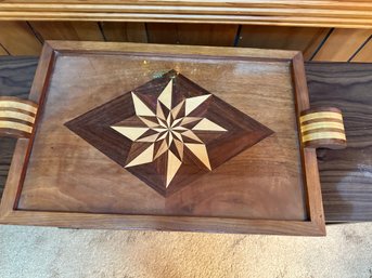 Inlaid Wood Tray
