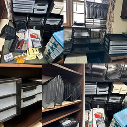 Very Large Lot Of Office Supplies And Storage