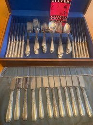 Manchester Sterling Silver Flatware, 84 Pieces