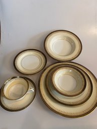 Noritake China Service For 11 - 7 Piece Place Settings