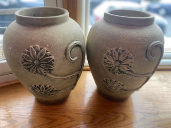 Pair Of Planter/ Vases