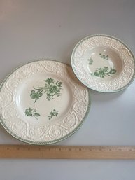Wedgewood Patrician- 4 Dinner Plates & Bowls