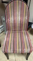 Striped Accent Chair