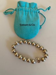Tiffany & Co Sterling Bead Bracelet
