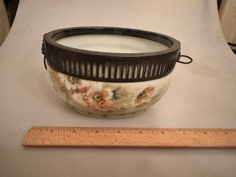 Vintage Floral Bowl