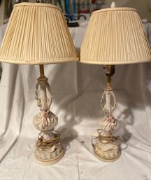 Coordinating Vintage Lamps