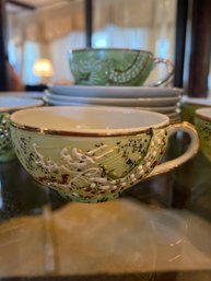 Dragonware Tea Set For 7