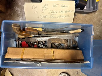 Assorted Saws And Clampe