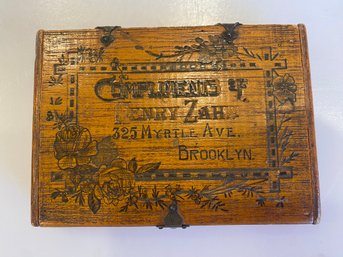 Vintage Wood Box - Brooklyn NY