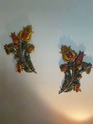 Vintage Burwood Products Wall Flowers