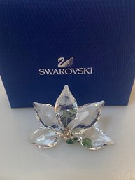 Swarovski Crystal Figurine SCS Orchid