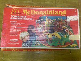 McDonaldland Playset, 1976 With Figurines