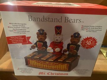 Mr Christmas Bandstand Bears