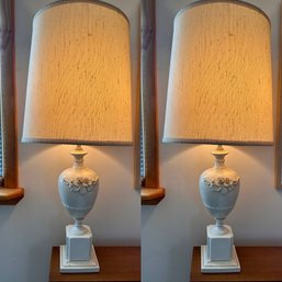 Two White Lamps