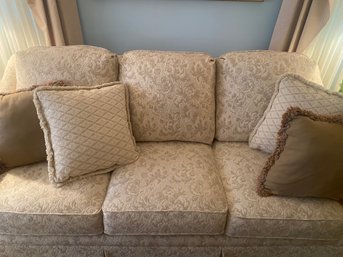 Ivory Upholstered Sofa