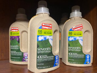 4 Bottles Seventh Generation Concentrated Detergent 50 Fl Oz Each
